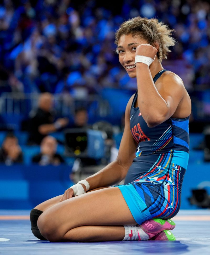 Kennedy Blades will wrestle for gold at the 2024 Paris Olympics Your